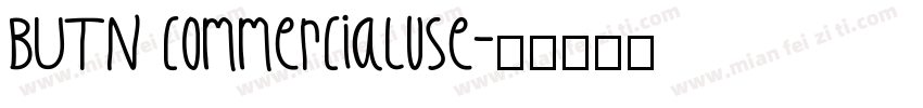 BUTN commercialuse字体转换